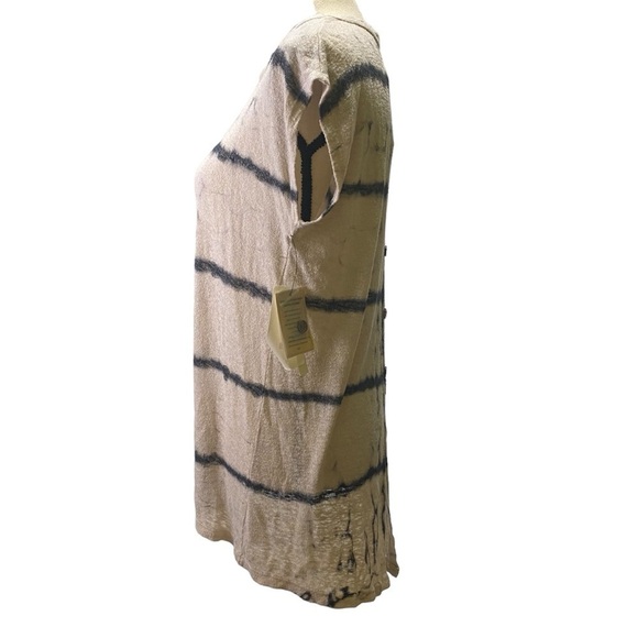 NWT Cirana Sleeveless Sweater Top Sz XS Taupe / Black Anthropologie - Picture 3 of 14